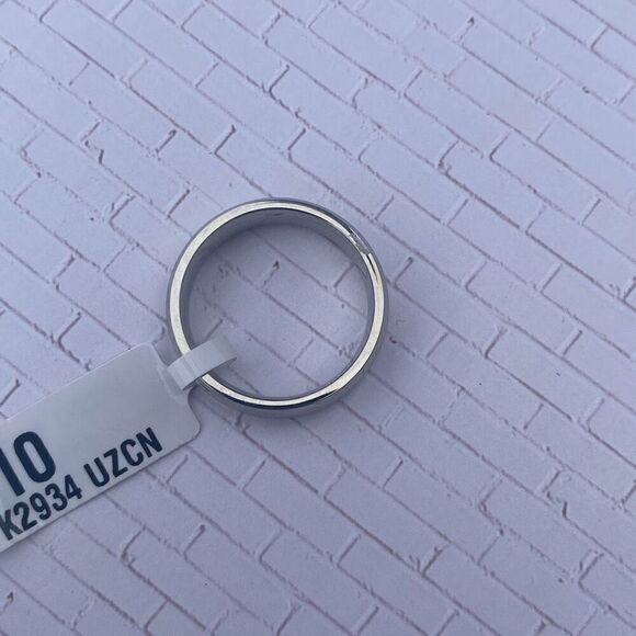 Men's Simple Minimalist Bling Ring size 10 - Picture 5 of 5